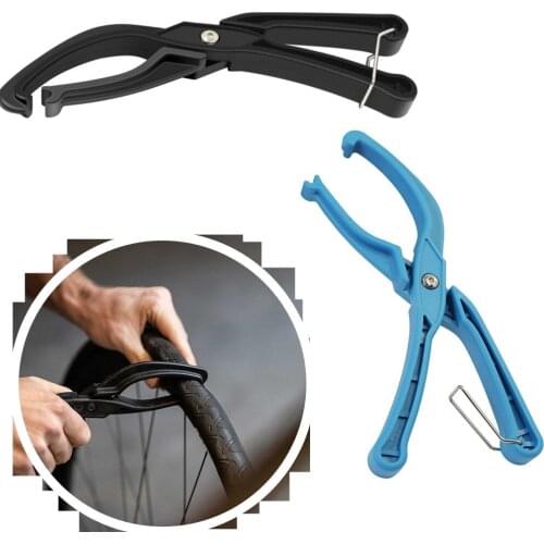 ABS Bike Bicycle Tire Repair Tool Lever Tyre Remover Inserting Installation Plier Jack Tool Black Blue 220mm