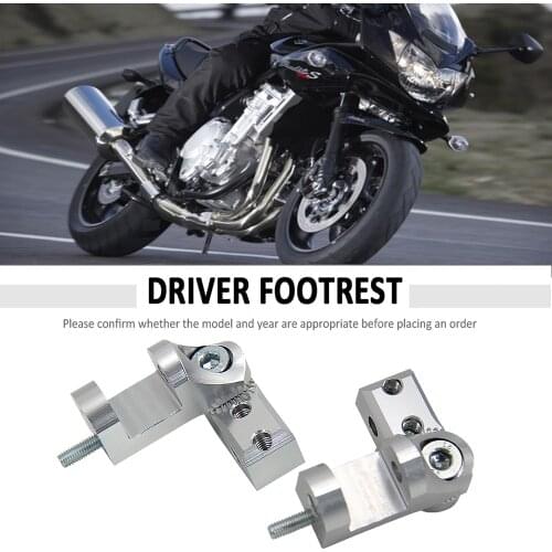 NEW Motorcycle For Suzuki Bandit 1250SA 2008 Foot Peg Passenger Footpeg Lowering Kit