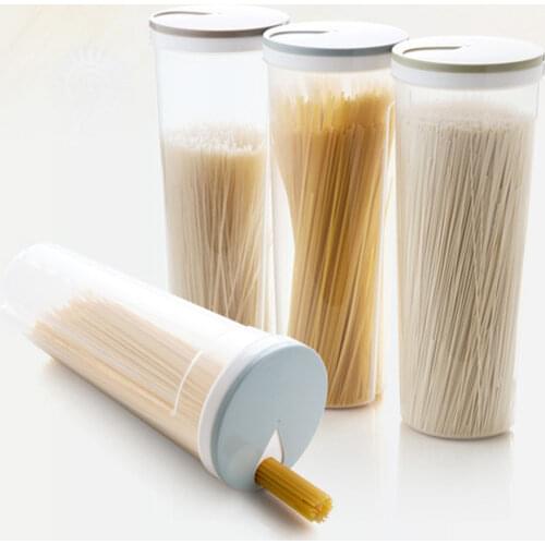 Food Storage Box Sealed Containers Leakproof Storage Box Crisper for Cereal Spaghetti Noodle Pasta Grain