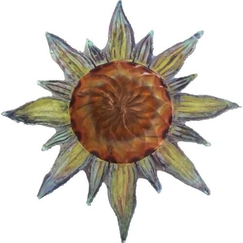 Yellow Sun Pendant Multi-Color Hanging Decor No Odor Acrylic Sun Wall Art Decor for Patio Doorplate Bedroom Decoration Stickers