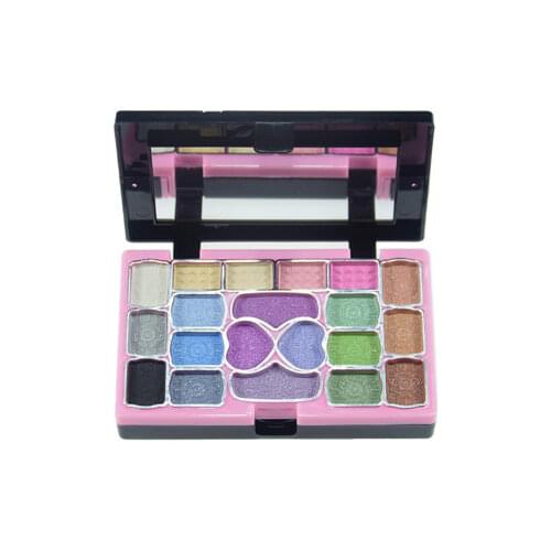 Professional makeup tool Portable 28 colors Cosmetic Set Glitter Eyeshadow blush lip gloss powder combo palette