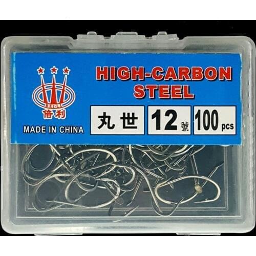 High Carbon Steel Fishhooks Ring Barbed Hook Lake River Ocean Sharp Carp Fishing Hooks Circle Barbed Worm Jig Hooks Pesca Anzol