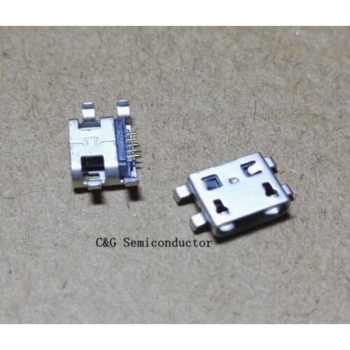 12pcs Micro 5pin usb female connector 0.8 type B, repair for mobile,camera, MP3,MP4,tablet
