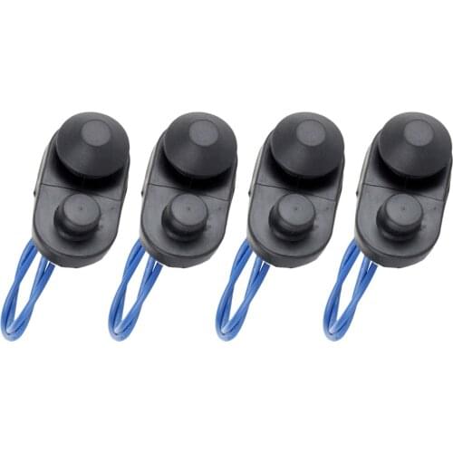 4pc Universal Car Interior Door Courtesy Light Lamp Switch Button Door Light Switch Button Car Accessary