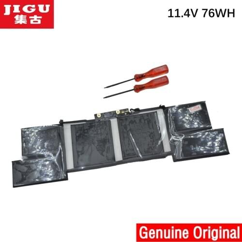 JIGU A1820 020-01728 Original laptop Battery For APPLE A1707 MLW72CH/A For Macbook Pro 15 For Touch Bar MBP 11.4V 76WH