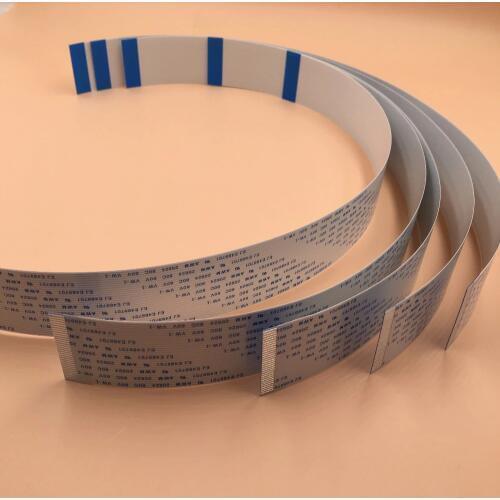 Free shipping 8pcs for Epson DX5 print head cable 31pins for Allwin Zhongye Human Xuli printer flat data cable 40cm