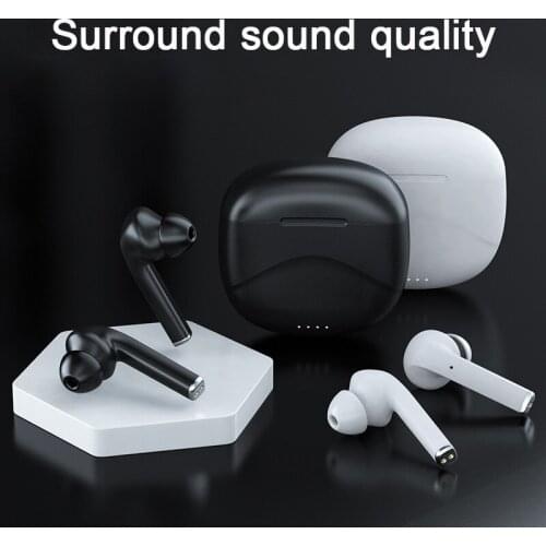 Bluetooth Wireless Headphones Touch Control with Microphone Waterproof Earphones HIFI Stereo Noise Cancelling Headset Earbud