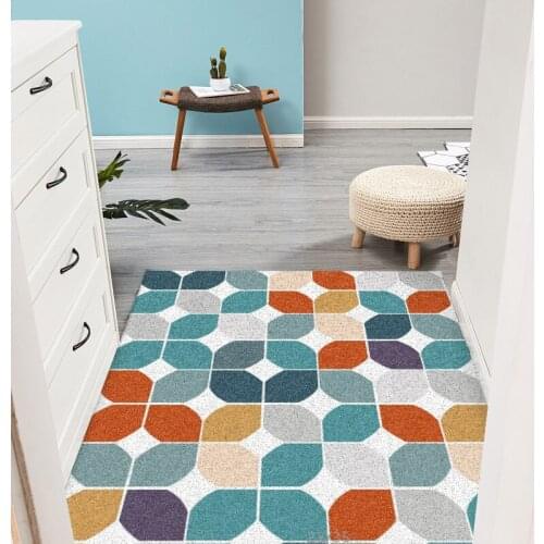 Door Mat Carpet Non-slip PVC Material Bathroom Mat Kitchen Mat Hallway Mats Carpet Freely Cuttable Shape Home Door Mats Entrance
