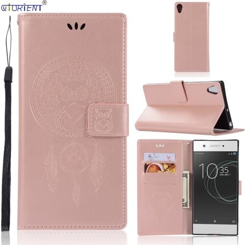 For Sony Xperia XA1 Ultra Flip Wallet Case G3221 G3223 G3212 G3216 Card Slot Phone Bag G 3221 3223 3216 XA 1 Ultra Leather Cover