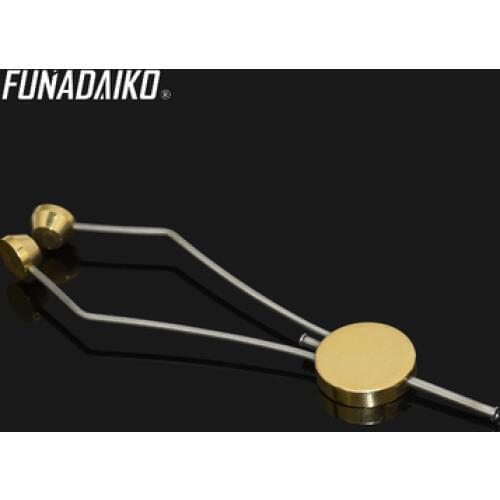 FUNADAIKO 105MM DIY Assist Hook Line Clamp Jig Baits Strapped Wire Fishhooks Winding Hooks Fishing Tools