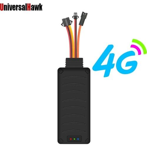 4G GPS Tracker Car LTE SOS Voice Monitor Cut Off Oil Collision Alarm Car Tracker Overspeed Alarm Waterproof GPS Locator Free APP