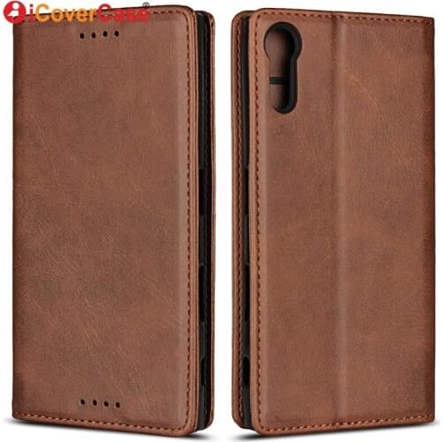 ICoverCase Magnetic Leather Wallet For Sony Xperia XZs Dual Case Soft Shell For Sony XZs G8232 G8231 Cover Phone Accessory Coque