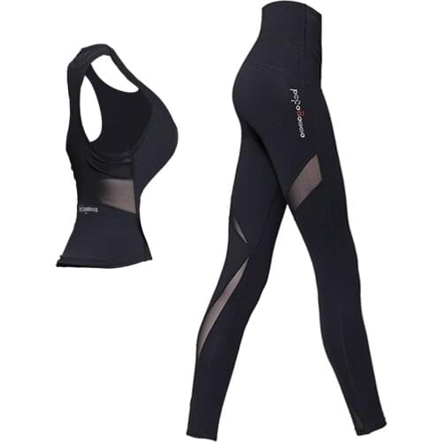 Yoga Set Fitness Suit Leggings Workout Sets Sportswear GymSports Tracksuit Fitness Clothes Women Slim