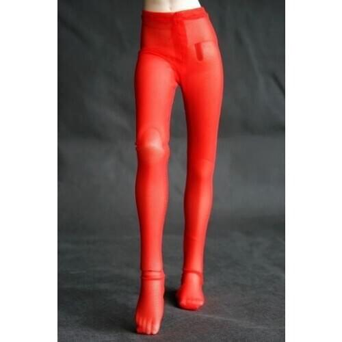 [wamami] 10# Red Fishnet Pants/Stockings 1/4 MSD DZ BJD Dollfie