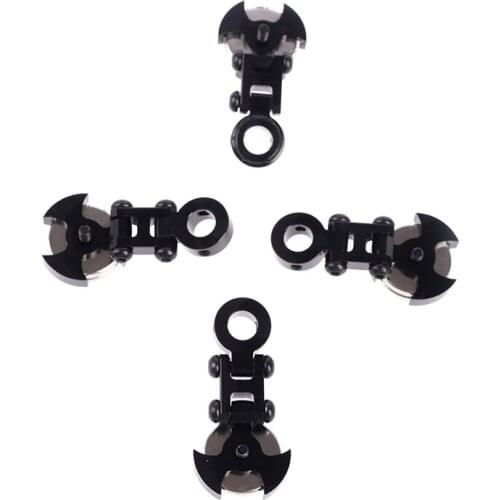 4Pcs Alloy Magnetic Stealth Invisible Body Post Mount for 1/10 RC Crawler Car