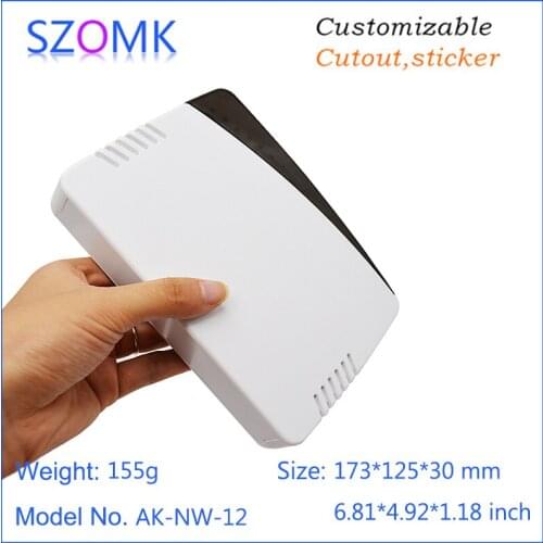 4 pcs, plastic electrical network project box distribution enclosures 173*125*30mm plastic switch housing electronics enclosure