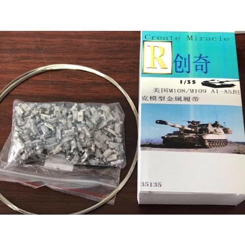R-Model 1/35 35135 Metal Track For U S M108 M109 A1-A6 Paladin Self Howitzer