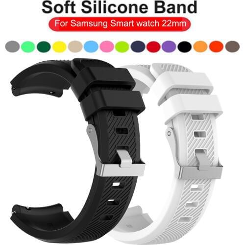 22mm watch band For Galaxy watch 46mm Samsung gear S3 Frontier strap For huawei watch GT bracelet for Huami Amazfit Pace GTR 47