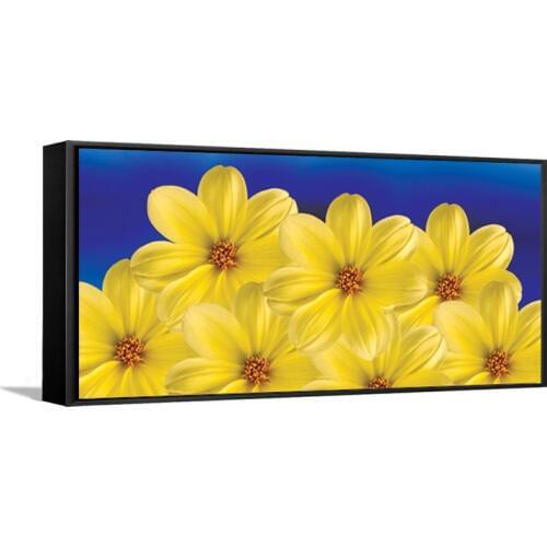 1 Panel Canvas Painting Decoracion Modular Picture Quadro Mural Wall Pictures For Living Room HD Print Yellow Flowers FA388