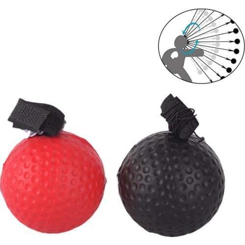 1 PCS Fighting Boxing Reflex Ball for Reflex Speed Training MMA Boxing Punch Muay Thai Exercise Bumper Ball Boxing Equipment