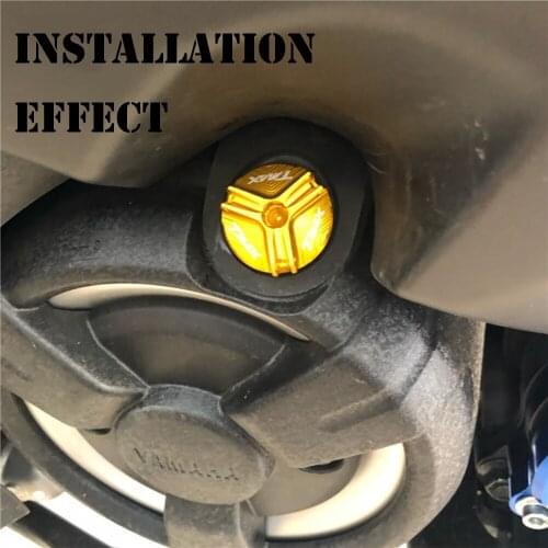 Motorcycle Accessories Modification CNC Oil Filter Cup Engine Plug Cover For Yamaha TMAX530 TMAX500 TMAX-530 TMAX-500