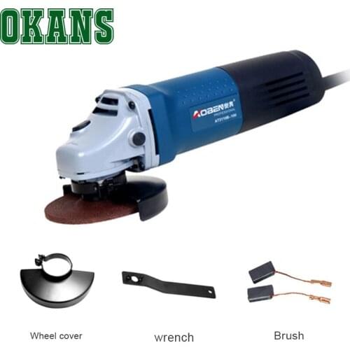 AT3110B Angle Grinder Industrial Angle Polishing Cutting Machine Polishing Hand Grinding Machine Grinding Wheel Power Tools
