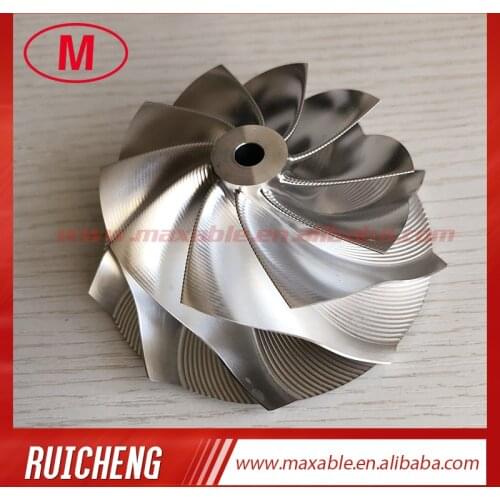 GT3584R GEN II 69.30/86.44mm 10+0 blades point milling air curve performance turbo billet compressor wheel