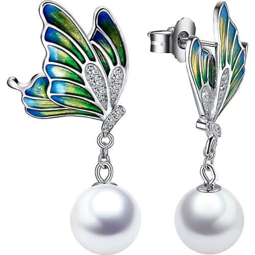 Серьги с жемчугом GW China At AliExpress