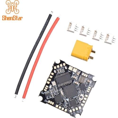 ShenStar SH50A F4 Flight Controller Built-in OSD Integrated 2-3S 5A 4 IN 1 Brushless ESC 5V 2.5A BEC for RC FPV Racing Drone