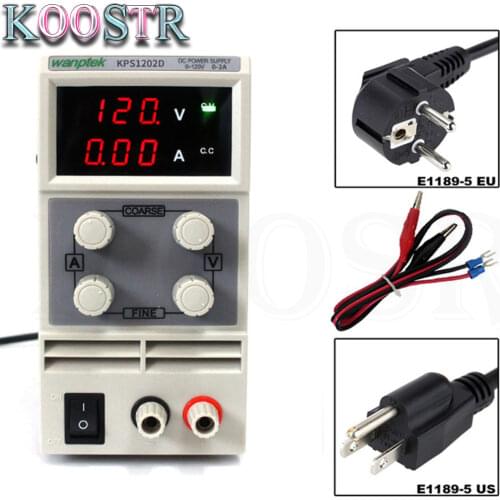 KPS1202D 100V 2A Mini DC Regulated Power Supply Switch Power Supply Power Supply Maintenance Protection Function 110V/220V