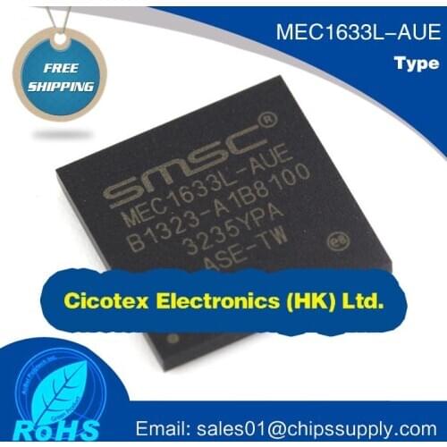 MEC1633L-AUE LFBGA169 MEC1633 L-AUE Low Power 32-Bit Mobile Embedded Controller MEC1633LAUE MEC 1633L-AUE 1633