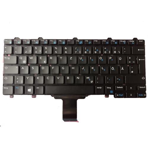 New Original Laptop GR Keyboard for Dell Latitude E5270 German Deutsch Tastatur NMC3N 0NMC3N