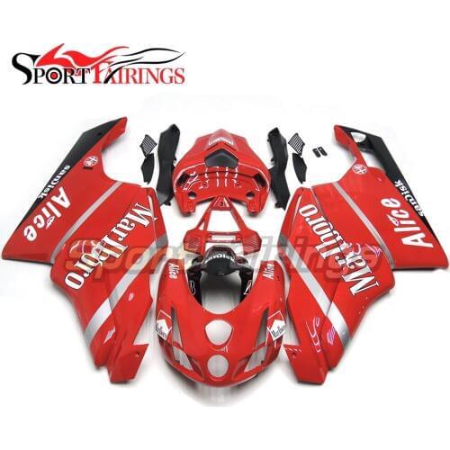 Fairings For Ducati 749 999 Year 03 04 2003 2004 Sportbike ABS Motorcycle Fairing Kit Bodywork Motor Cowing Red Bodywork Covers
