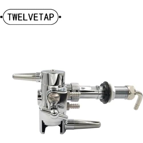 TWELVETAP Beer Tap Defoaming Defoamers for Bottling Home Brewing Beer Keg Remove Foam Growler Filler Bar Club Equipment