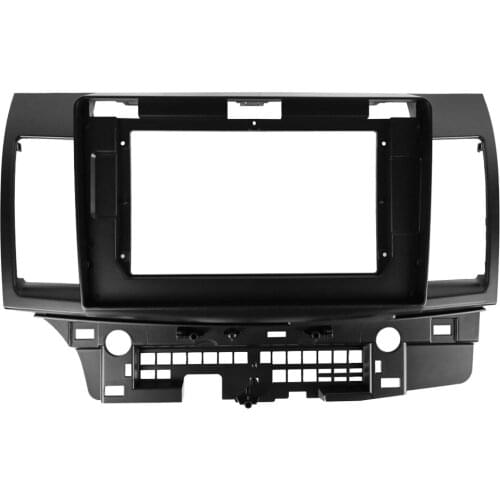 1DIN 2 Dins Car Center Stereo Audio Radio DVD GPS Plate Panel Frame Fascias Replacement For Mitsubishi Lancer 2006-2016