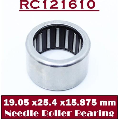 RC121610 Inch Size One Way Drawn Cup Needle Bearing 19.05*25.4*15.875 mm ( 5 Pcs ) Cam Clutches RC 121610 Back Stops Bearings