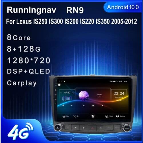 Runningnav For Lexus IS250 IS300 IS200 IS220 IS350 2005 2006 2007-2012 Android Car Radio Multimedia Video Player Navigation GPS