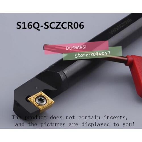 S16Q-SCZCR06 Cutter Turning Tools Lathe Machine Turning Tools Set Internal Turning Tool CNC Turning Tools, Internal Boring Bar
