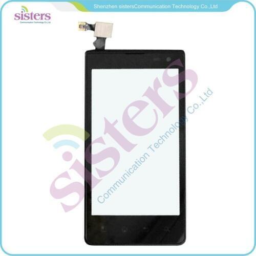 Touch screen digitizer Glass with silver Frame Replacement for LG Verizon Lucid 4G VS840 Free shipping