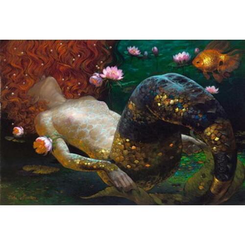 Modern Art Victor Nizovtsev Canvas Prints oil painting Kids Room Christmas Decorations Wall Picture best Christmas gift vk24