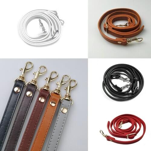 Diy Bag Strap Women Crossbody Shoulder Bag Belt Pu Leather Replacement Handbag Handle Accessories For Bags High Quality 120cm