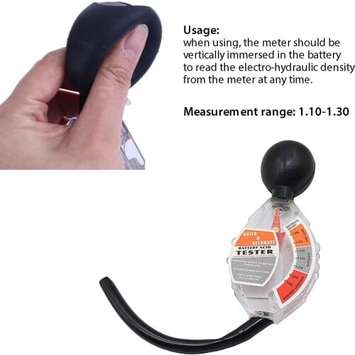 Battery Antifreeze Tester YD230 Radiator Coolant Water Tester Test Ethyl Glycol Anti Freeze Check Measure