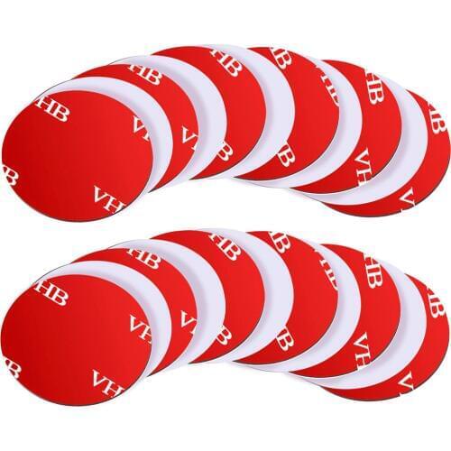 Univerola 3M VHB Sticky Adhesive Pads Replacement Mounting Tape Car Dashboard Sticker Pads for Magnetic Phone Car Mount Holder