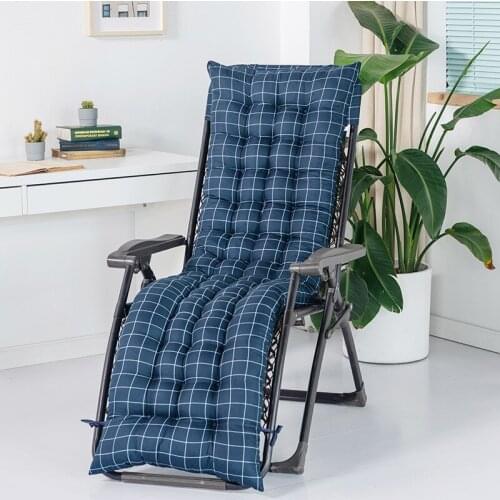 Thickened Printed Set Home Lounger Cushion Recliner Mat Soft Comfortable Rattan Chair Cushions Sun Lounger Pads