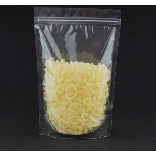 14*20cm, 100pcs/lot Stand up highly transparent ziplock bag-pack herbal powder plastic pouch, herbal sack