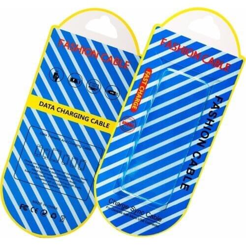 30 pcs Newly design packaging package box with PVC for phone accessories for cables for wireless store for display