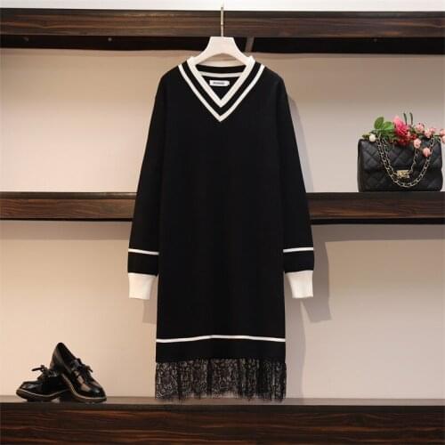 HKCP Fashionable Knitted Dresses