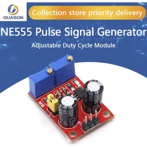 NE555 pulse frequency, duty cycle adjustable module,square/rectangular wave signal generator,stepping motor driver