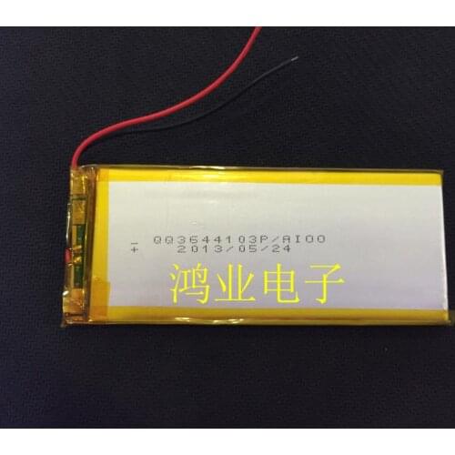 3.7V polymer lithium battery 3644103P 2500MAH mobile power Tablet PC DIY Rechargeable Li-ion Cell