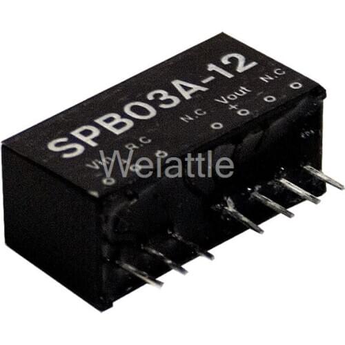MEAN WELL original SPB03E-15 15V 200mA meanwell SPB03 15V 3W DC-DC Regulated Single Output Converter